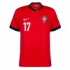 Camiseta de fútbol Portugal R. Leao 17 Primera Equipación Euro 2024 - Hombre